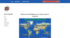 Desktop Screenshot of kidsmaps.com